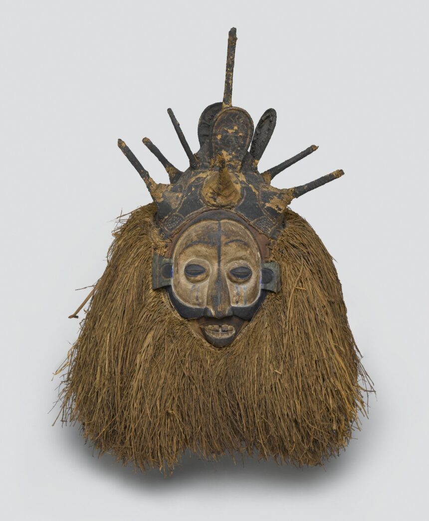 Masque Ndeemba (initiation), collection du Brooklyn Museum